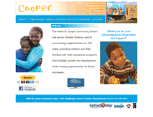 Tablet Screenshot of cooperctr.org